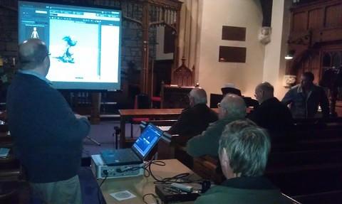 demonstrating motion capture