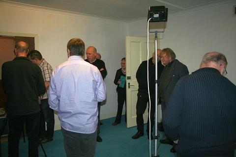 Gathering in the blueroom 