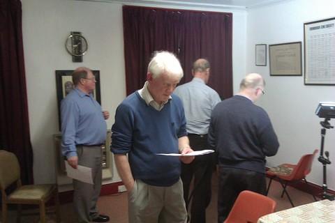 Peter, Alastair, Jim and Stewart