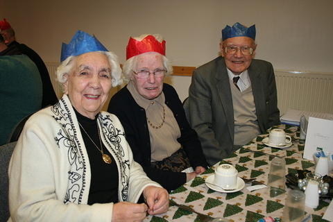 Dorothy, Elise and Norman