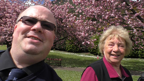 06 Sean Groat and Daphne Barbierie selfie