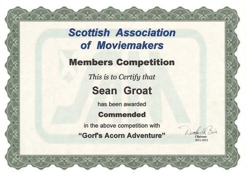 Award - SAM - Commended
