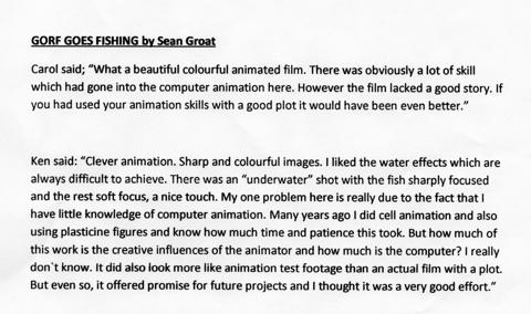 Crit - Gorf - SAM 2013 - Ken and Carol Wilson