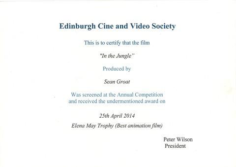 Award - Elena Mae trophy