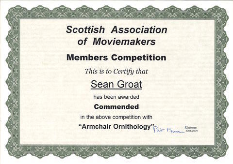 Award - SAM Members Competition - Commended
