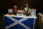 Dorothy Speirs and Jean McRonald at the Welcome Desk