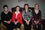The Orkney Girls ready for the ECVS Awards Night 2008