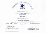 Award - Festive Fever - Cert
