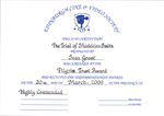 Award - Pilgrim Trust - Highly Commended