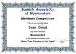 Award - SAM - Commended